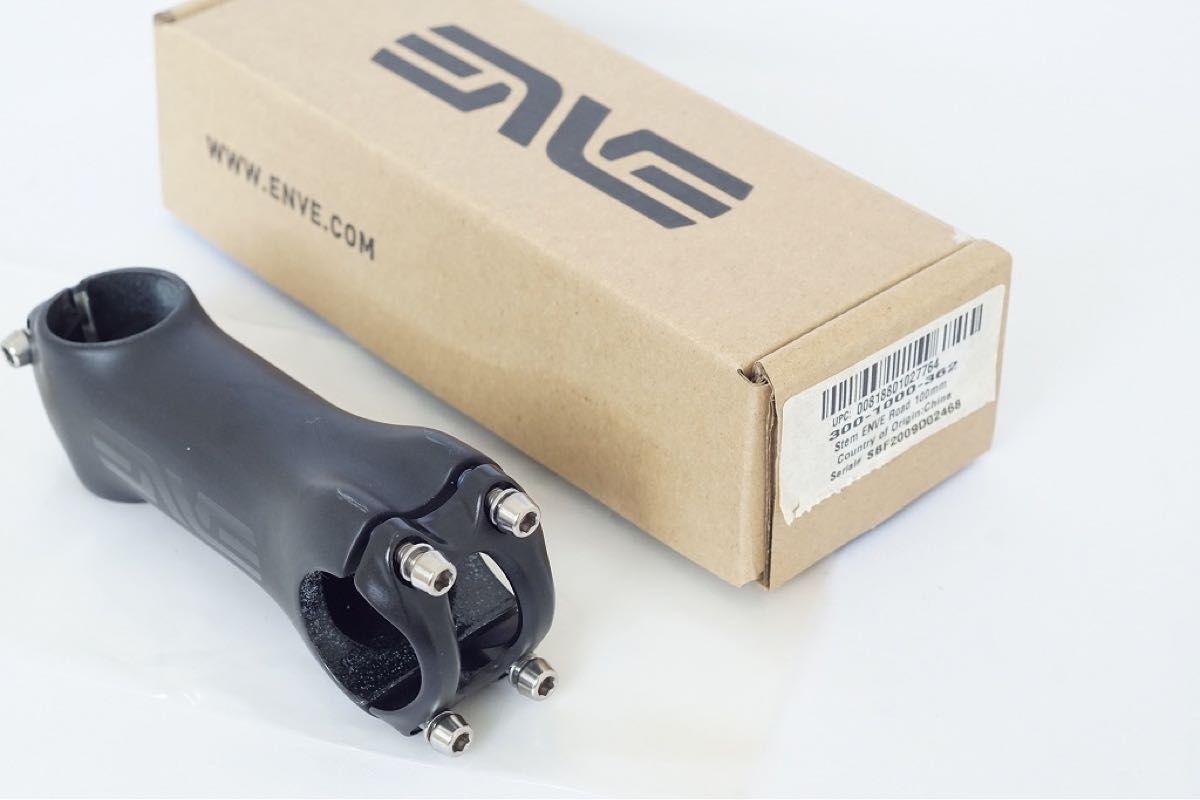 旧ロゴ ENVE ROAD ステム カーボン 90mm トップキャップ付き 旧ロゴ ENVE ROAD ステム カーボン 90mm トップキャップ付き