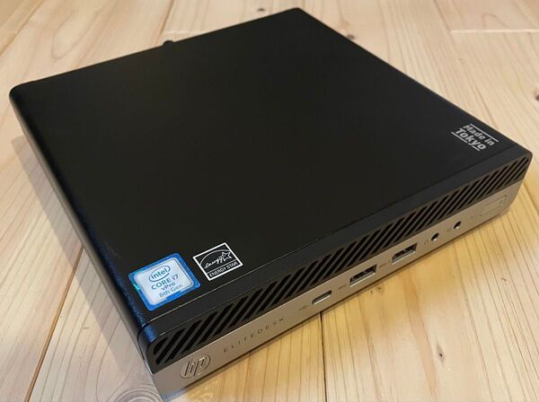 整備済 HP EliteDesk 800 G4 DM Core i7 8700t 8GB/500GB ミニPC Win11 Pro