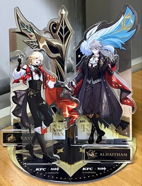 【原神・公式】 カーヴェ アルハイゼン ケンタッキー コラボ アクリルスタンド