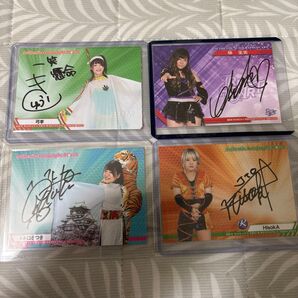 BBM 2023 2020 女子プロレス 直筆サインカード 弓李 トトロさつき HisokA 勝愛実