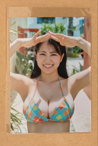 福井梨莉華 星野書店限定絵柄大判ブロマイド グラビアザテレビジョン vol.79