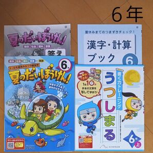 6年生 小六 夏休み 1学期 国語 算数 理科 社会 英語 漢字 計算 問題集 ドリル 先取り 予習 復習 まとめ売り セット