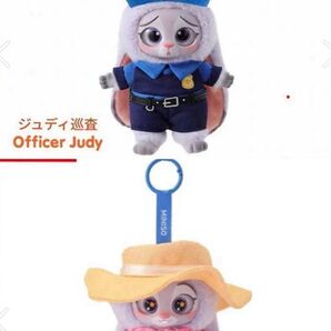 m i n i s o ディズニー ズートピア ビニールぬいぐるみ ジュディ2種セット