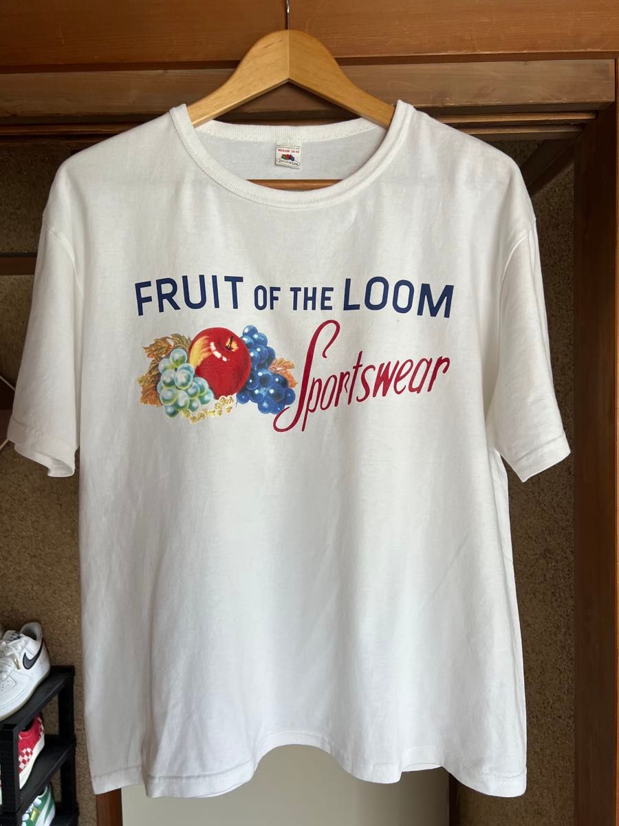 FRUIT OF THE LOO M フルーツプリント Tシャツ M