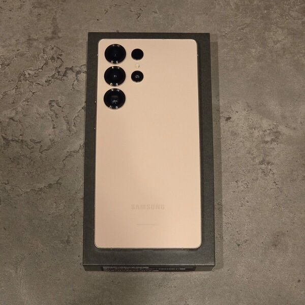 極美品 Galaxy S25 Ultra ピンクゴールド 256GB SIMフリー