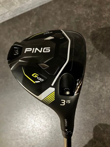 PING G430 フェアウェイウッド 3W 15度 ピンツアークローム75R