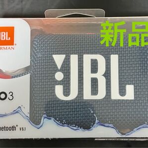 JBL GO3 Bluetoothスピーカー ネイビー 未使用