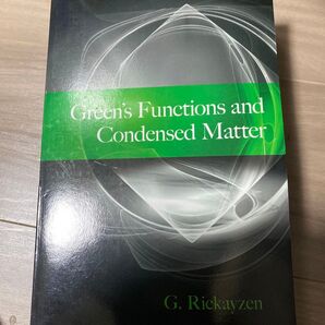 Green's Functions and Condensed Matter