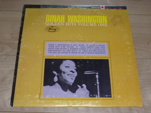 中古LPレコード★ダイナ・ワシントン★Golden Hits Volume One★Dinah Washington★