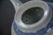 古い急須 景徳鎮製 蛍透かし 検索用語→A煎茶道具中国美術_画像8