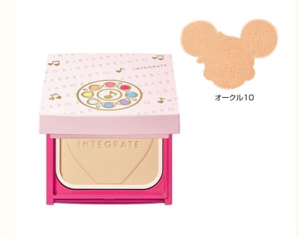 インテグレート プロフィニッシュファンデーション オークル10 & コンパクト セット(おジャ魔女どれみ 限定デザイン)