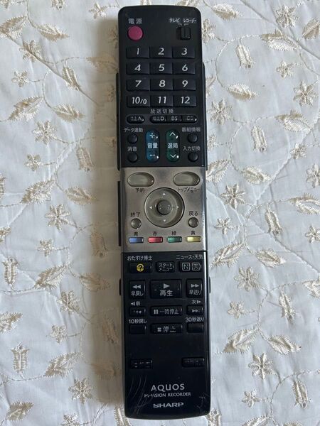 シャープ SHARP AQUOS テレビ レコーダー リモコン ジャンク