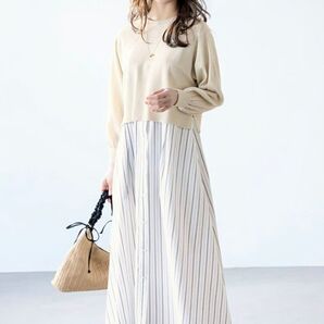 any SIS シャツワンピース×ニットセット 新品未使用 サイズ0