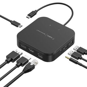 Belkin CONNECT Thunderbolt 3 Dock Core 7 in 1ドッキングステーション F4U110bt