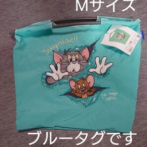 正規品 トムとジェリー ボールアンドチェーン トートバッグ ミントグリーン Mサイズ
