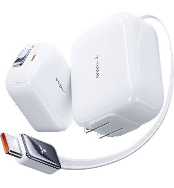 TORRAS FlexLine 67W 急速充電器 【100CM&無階段調節】type-c 2ポート PD充電器 タイプc