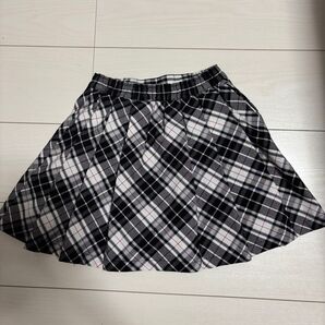 チェック スカート