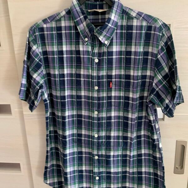 値下げしました☆ Levi's 半袖シャツ チェック柄 L メンズ