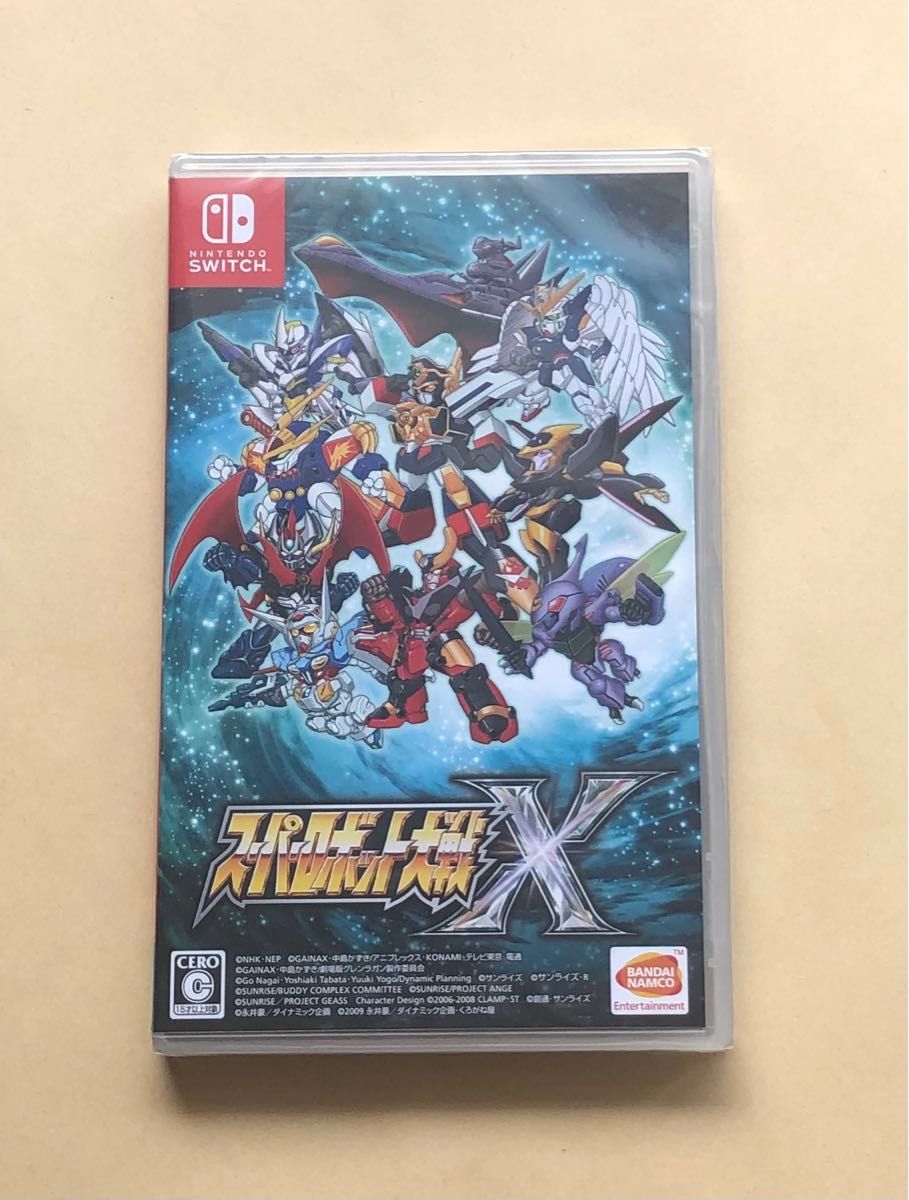 スーパーロボット大戦 V X T 30 switch 新品未開封 スーパーロボット大戦30 Nintendo Switch 新品未開封シュリンク