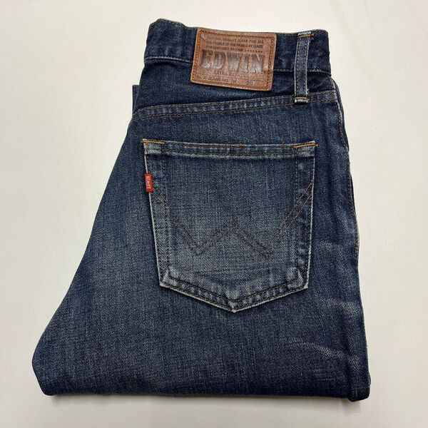 EDWIN エドウィン X-JEANS 403 40303 ストレートジーンズ デニムパンツ W28 L33 日本製
