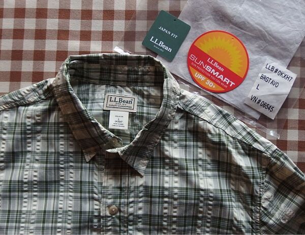 L.L.Bean Cool Weave Trail Shirt クール ウィーブ トレイル シャツ ジャパンフィット L