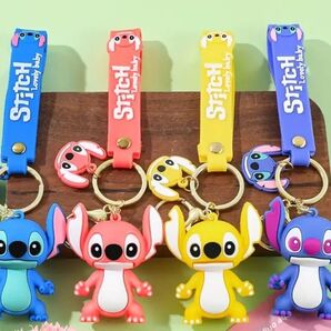限定 大放出!!2000円→980円 スティッチ キーホルダー 4色