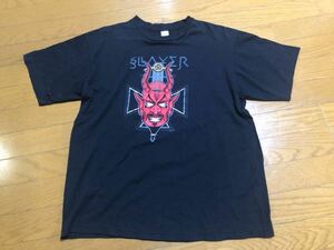 90s SLAYER スレイヤー　Tシャツ 両面プリント　メタル ロック バンドT ビンテージ　L