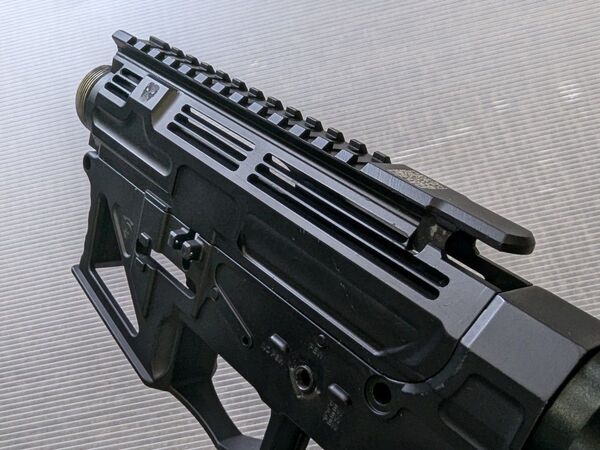 APS 電動ガン用フレーム 肉抜き軽量タイプ 東京マルイ スタンダード電動ガン 次世代電動ガンには使えません ストックおまけ