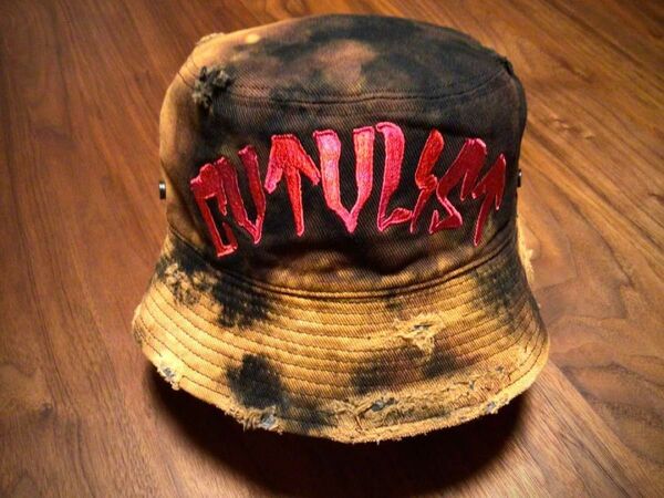 CVTVLIST DAMAGED BUKET HAT”BLEACH”カタリスト ダメージ バケットハット”ブリーチ“キャップ 帽子