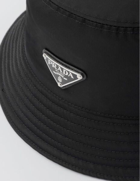PRADA NYLON BUCKET HAT“BLACK”プラダ ナイロンバケットハット“ブラック”XLサイズ