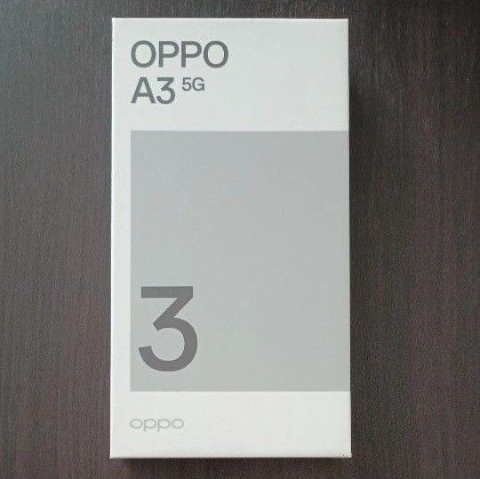 OPPO A3 5G 6.7インチ メモリー4GB ストレージ128GB パープル 楽天モバイル