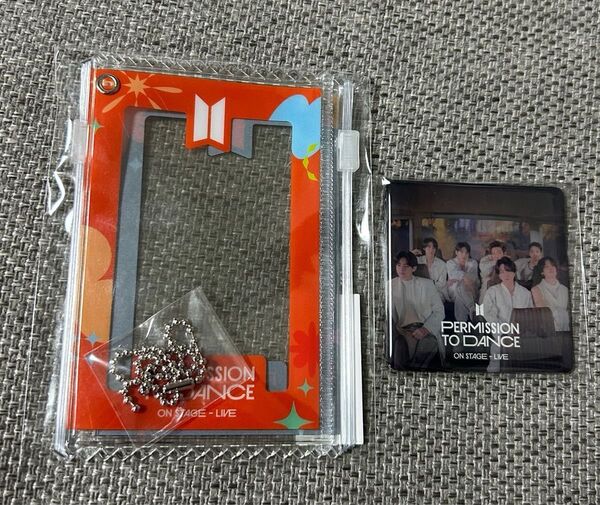BTS PERMISSION TO DANCE PTD weverse global 特典 フォトカードポーチ2種 マグネット