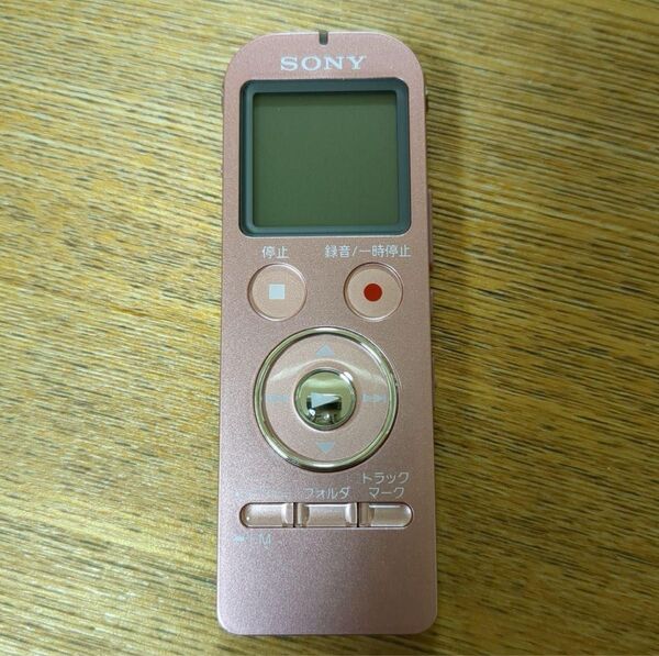 SONY ICレコーダー ピンク ケース付き SONY ICレコーダー ICD-UX533F 録音