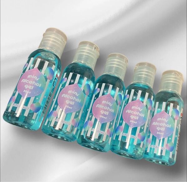 新品 サラリト ミニアルコールジェル ハンドジェル 消毒 5本セット!