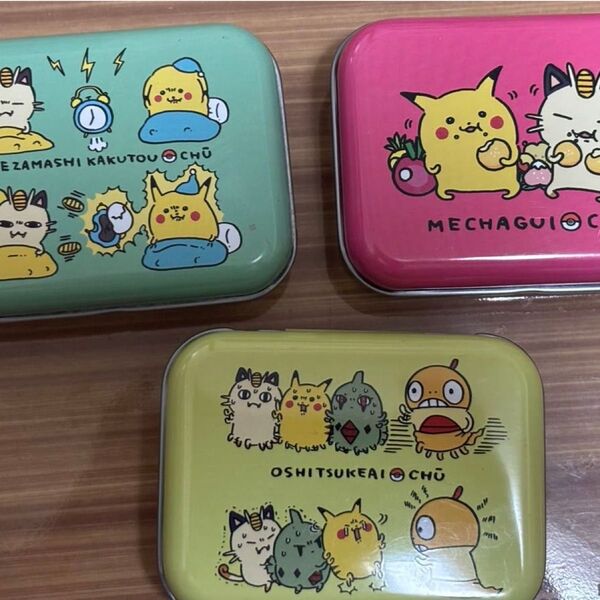 24じかんポケモンCHU スクエア缶コレクション ダメカンケース ナガノ