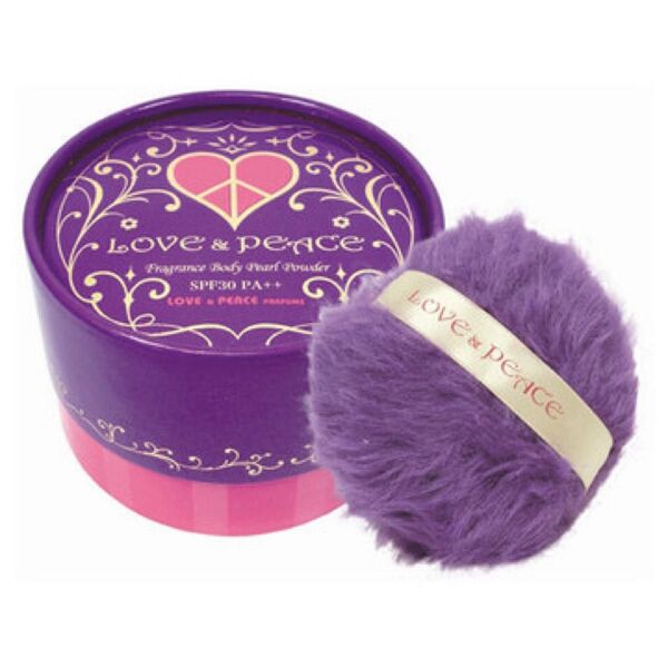 LOVE & PEACE フレグランスボディパールパウダー SPF30 PA++ 非売品
