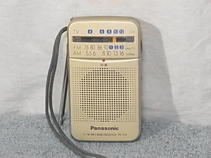 Panasonic 【RF-P70】 AM/FM ポケットラジオです ＦＭ76～108MHzまで受信可能 管理200803216