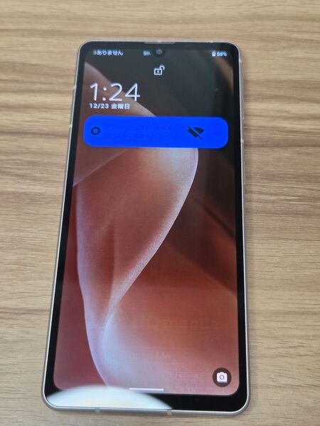 SHARP AQUOS sense7 SHG10 SIMフリー ネットワーク利用制限なし バッテリー良好表示 ライトカッパー
