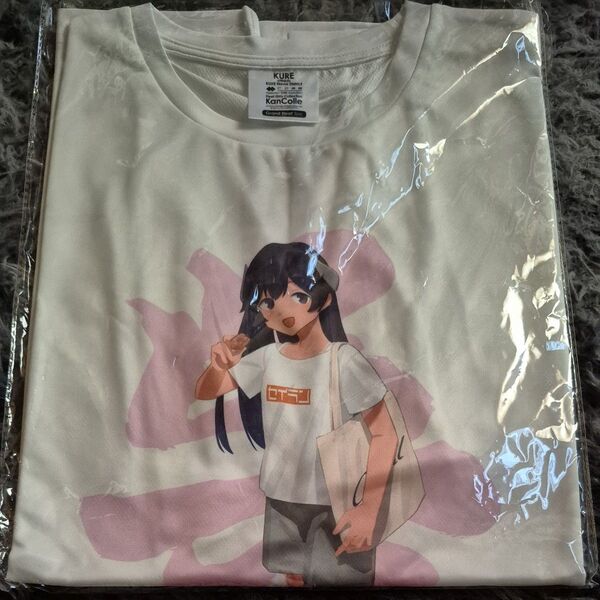 艦これ 呉 公式「艦これ展」Tシャツ伊401 干し柿 mode size:GF ゆめタウンコラボ C2機関
