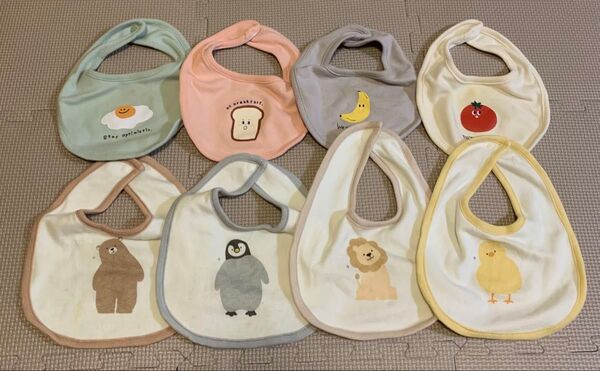 スタイ よだれ掛け 8枚セット ベビー用品