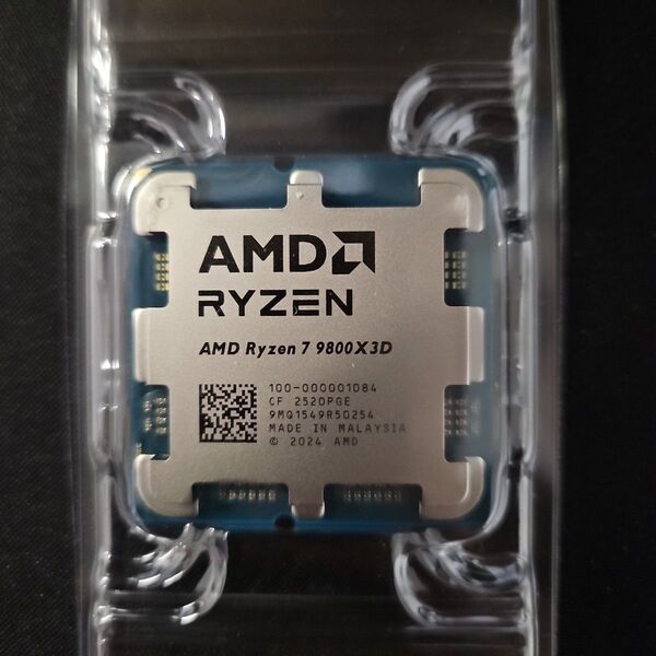 AMD Ryzen 7 9800X3D CPU バルク品 新品