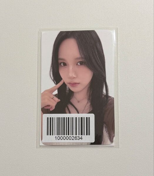 TWICE ミナ MINA THIS IS FOR JYP FANS トレカ1枚