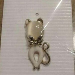 import タックピン 猫 ブローチ