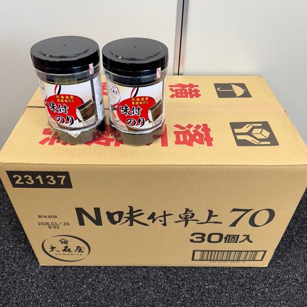 大森屋 味付け卓上海苔 70枚入り×6個