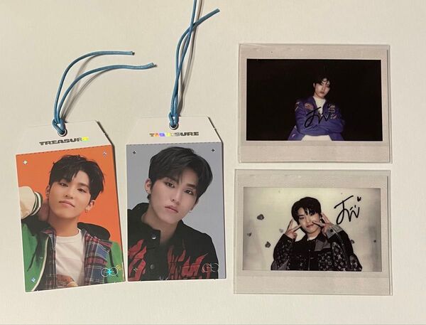 TREASURE ジョンウ jikjin ポラロイド TRACE ソウルコン 公式MD グッズ HANGING PHOTO トレカ