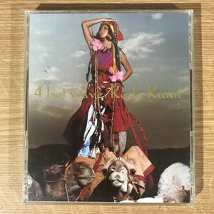 D101帯付 中古CD100円 倖田來未　4 hot wave(人魚姫/With your smile/I'll be there/JUICY)
