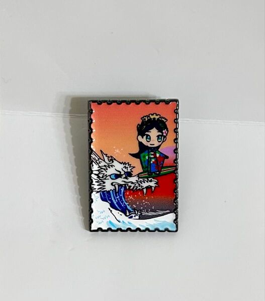 大阪万博 イタリア館 ピンバッジ イタリアちゃん シークレット 新品 イタリア
