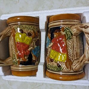 オリジナル陶器ペアジョッキ