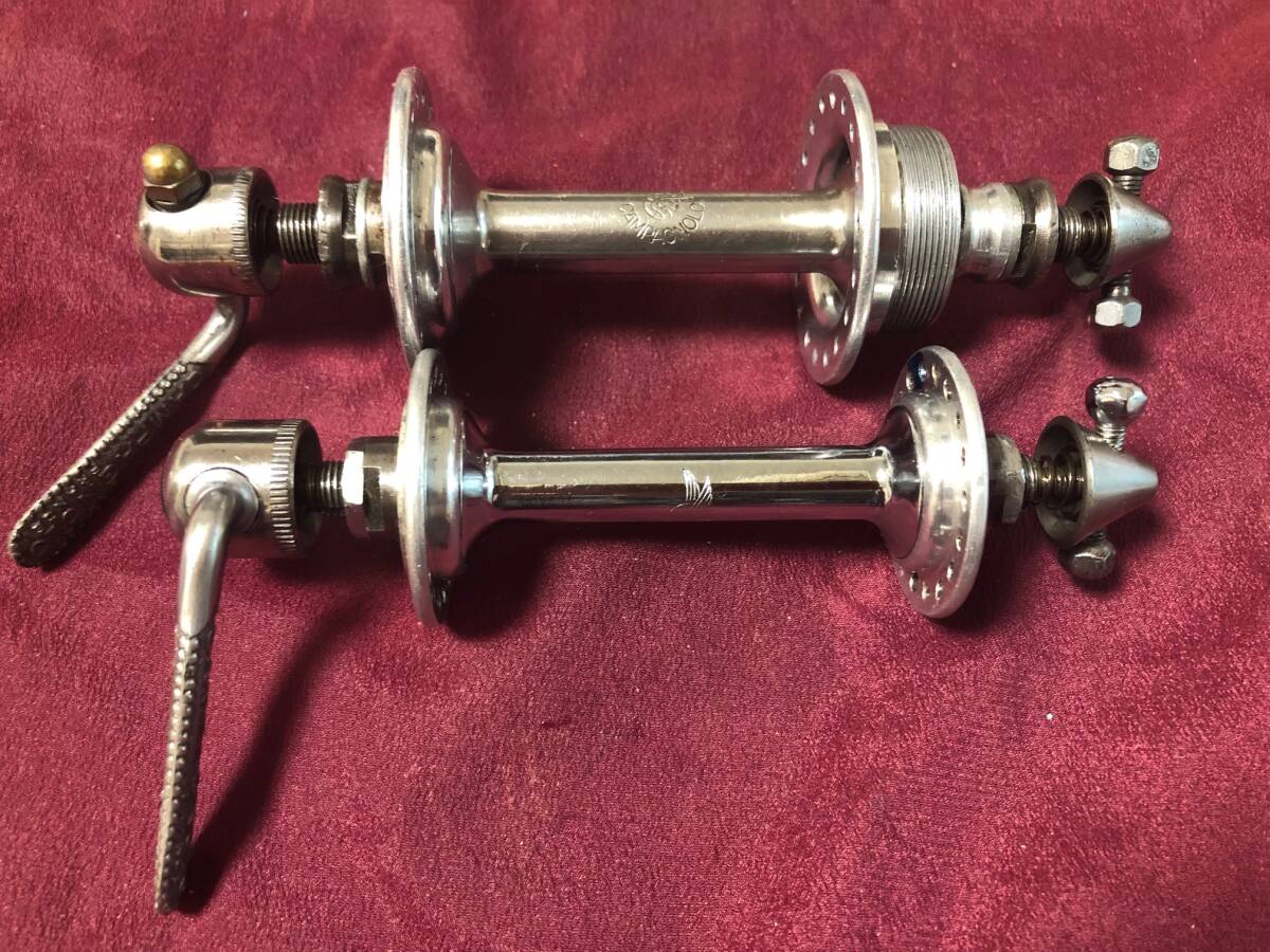 ビンテージ カンパニョーロ ハブ Campagnolo Record Hubs ビンテージ カンパニョーロ ハブ Campagnolo Record Hubs