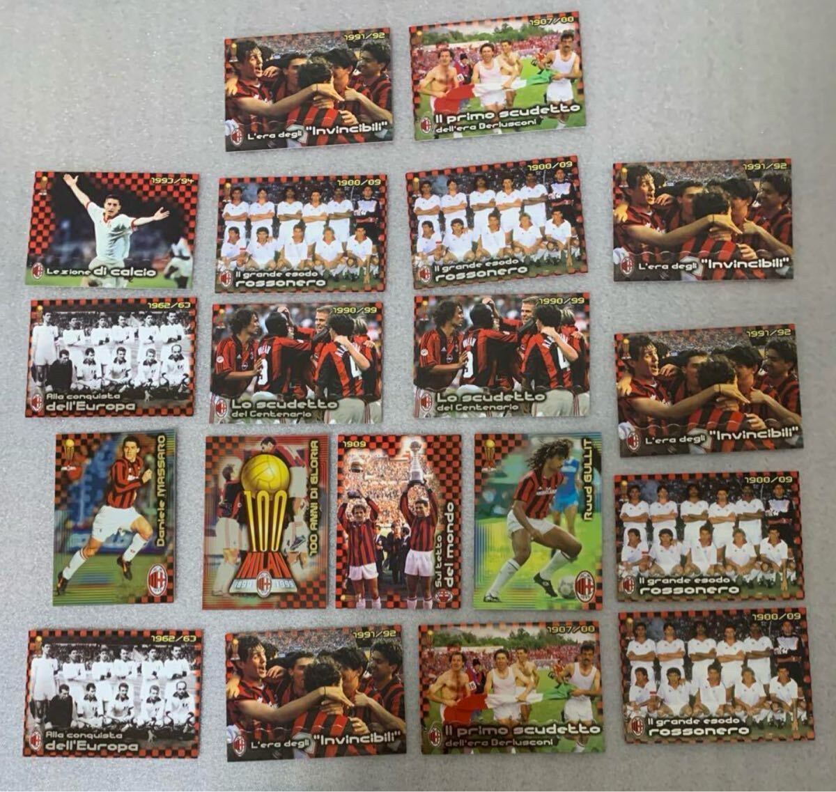 Yahoo!オークション -「ac.milan」(トレーディングカード) の